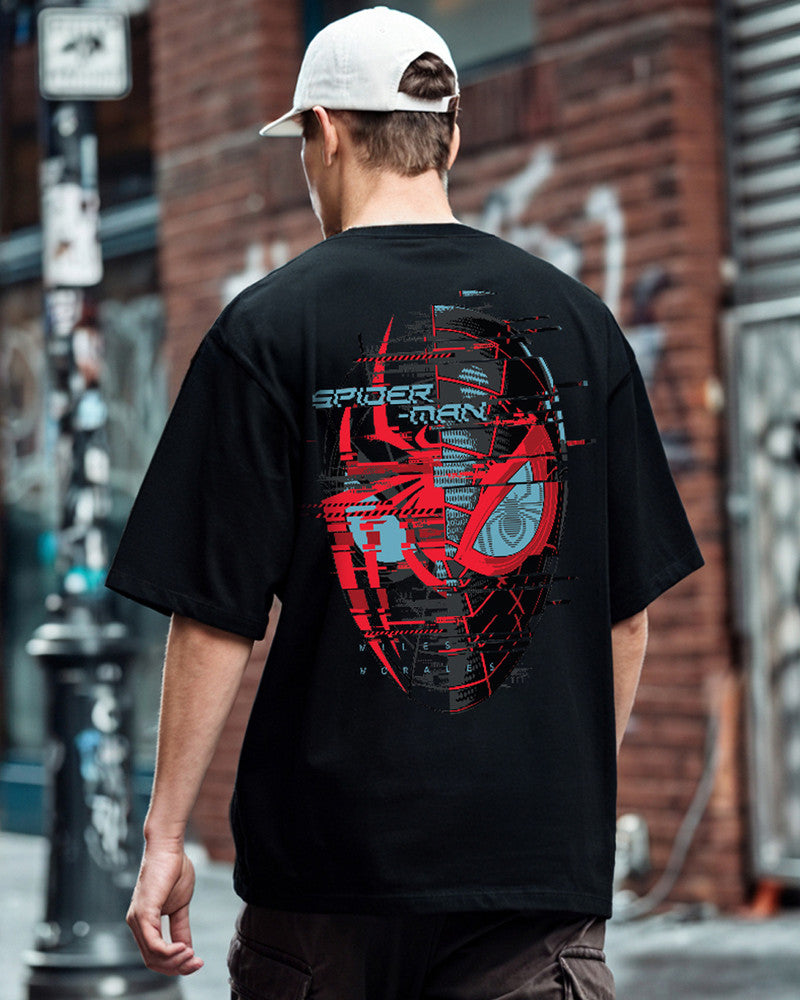 The Trend Vibe – Men Cotton Blend Black T-Shirt